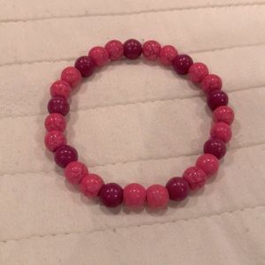 Pink and purple bracelet